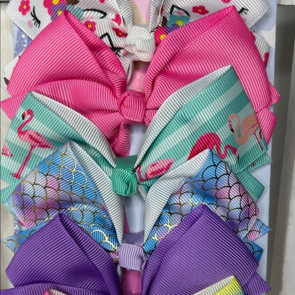 JoJo Siwa Rainbow Hair Bow Collection